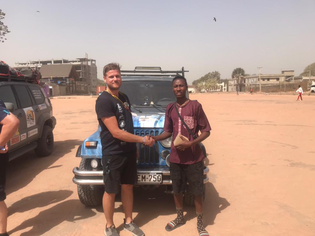 Rally across the Sahara and the savannas to reach The Gambia!