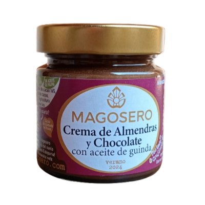 MAGOSERO Chocolate Almond Butter with Sour Cherry 225 g